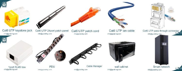 Gcabling 100PCS/Box Ethernet RJ45 Connector CAT6 Cat7 8p8c RJ45 Modular Plug UTP RJ45 Cat 6 Connector RJ45 Plug