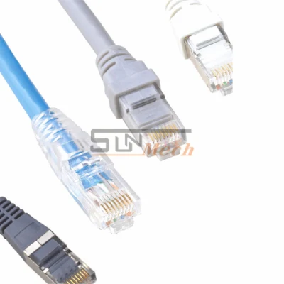 Bc Computer Cable Bare Copper Patch Cord Cable Network Cable Cat5 Cat5e CAT6 CAT6A RJ45 Plug Cable Patch Cord