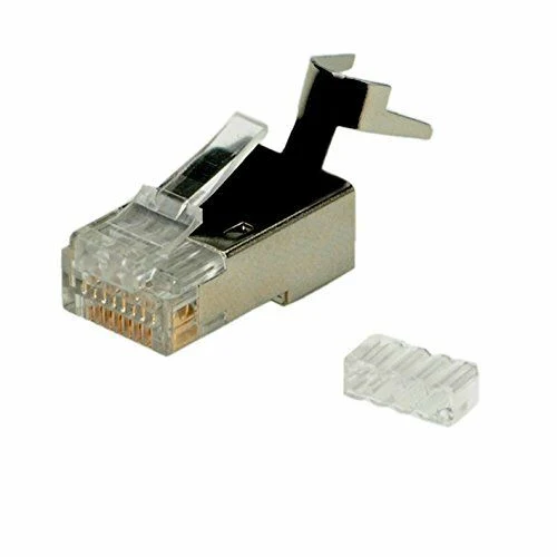 Cat. 7 or Cat. 6A STP FTP Modular Plug with Insert Shielded
