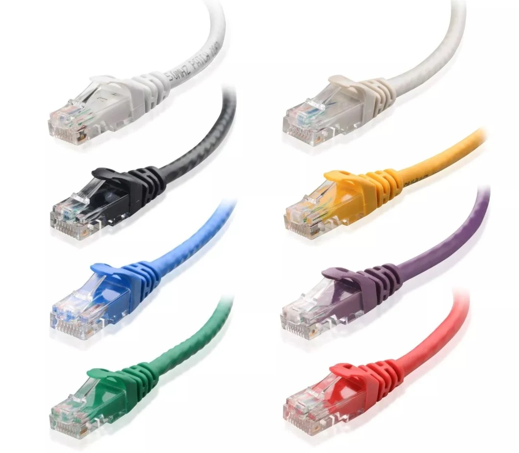 CAT6A Cat7 Cat8 Bc CCA FTP STP Network SFTP UTP CAT6 Patch Cord LAN Ethernet Internet Poe Gaming