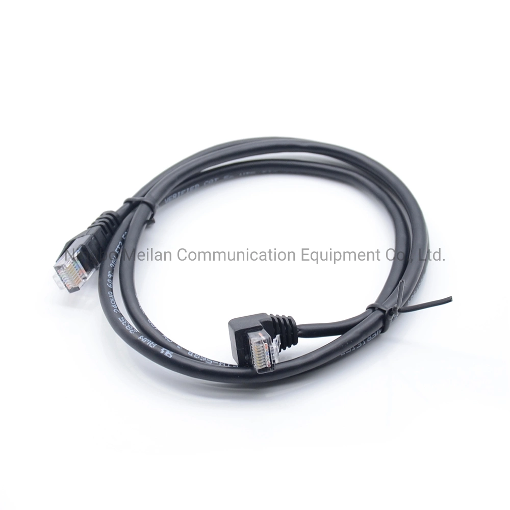 Right Angle Cat. 6 Cable STP LSZH RJ45 Patch Cord