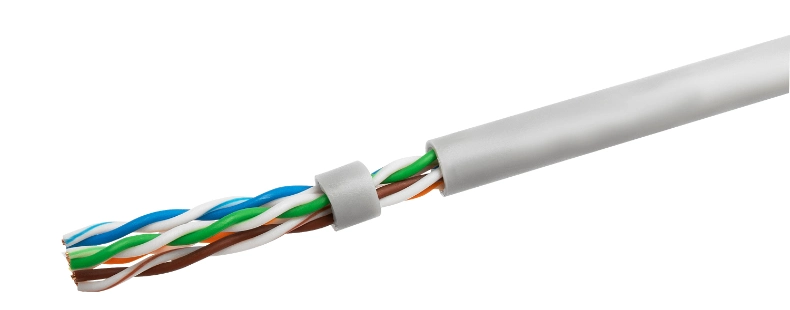 Solid Copper Conductor Cat5e FTP Ethernet Cable for Optimal Data Transfer
