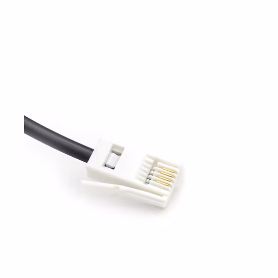 Gold Plated 6p4c UK Type Bt Telephone Modular Plug for Face Plate