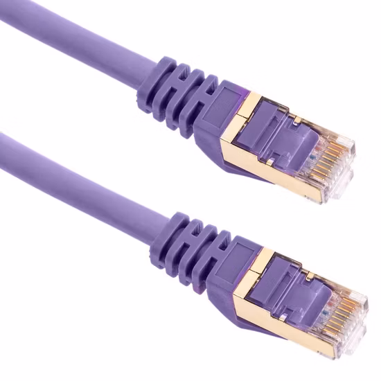 S/FTP Cat8 RJ45 Network Patch Cord 40Gbps 3m for Data Communication