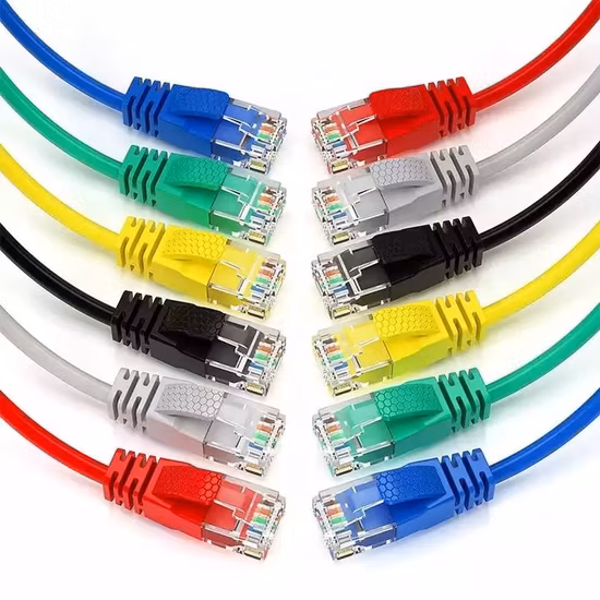 1m 3m 5m 10m 15m Ethernet Shielded Patch Cable RJ45 Cat7 Copper Cat 7 Patch Cord