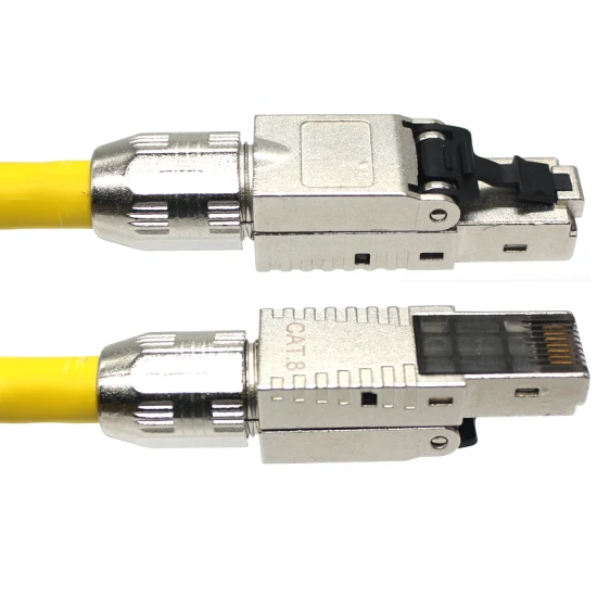 Cat5e UTP Unshielded RJ45 8p8c Connector 50 Micron 15u 30u 50u Gold Modular Plug Designed for Cabling System