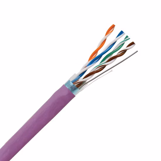Gcabling UTP LAN Cat5e CAT6 CAT6A Computer Communication Cable Twisted 4pair Copper Solid Wire Indoor Data Cat 6 Network Ethernet Cable