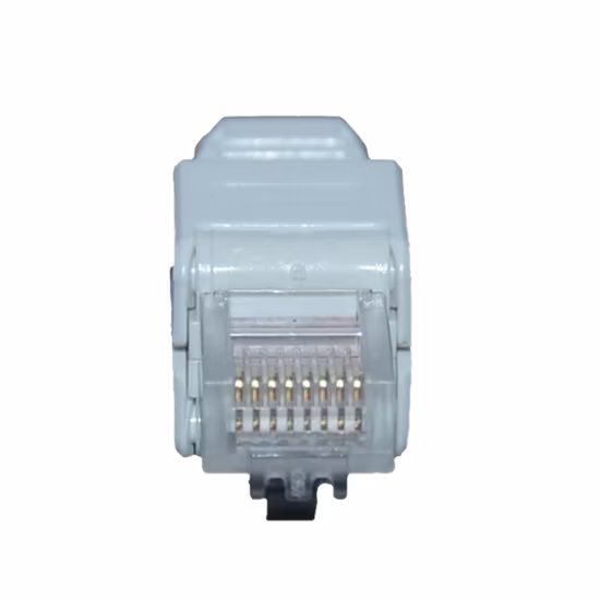UTP Plastic Pacat5e CAT6 Cat 7 Toolless Easy Modular RJ45 Plugs