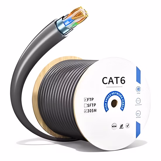 Ethernet LAN Cable CAT6 Cat7 Flat Round Network Patch Cord