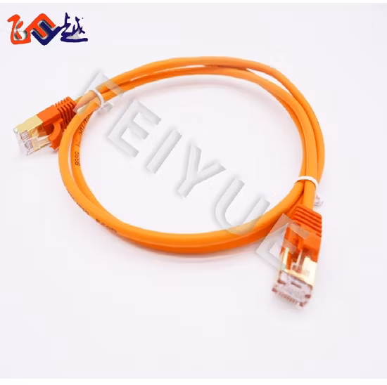 Ultra Thin Super Slim CAT6A Cat7 STP Patch Cable Patch Cord