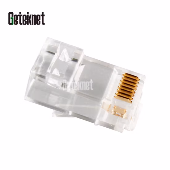 Gcabling CAT6 CAT6A RJ45 Unshield Network Plug 8p8c UTP RJ45 CAT6 CAT6A Cat5e Ethernet Modular Plug