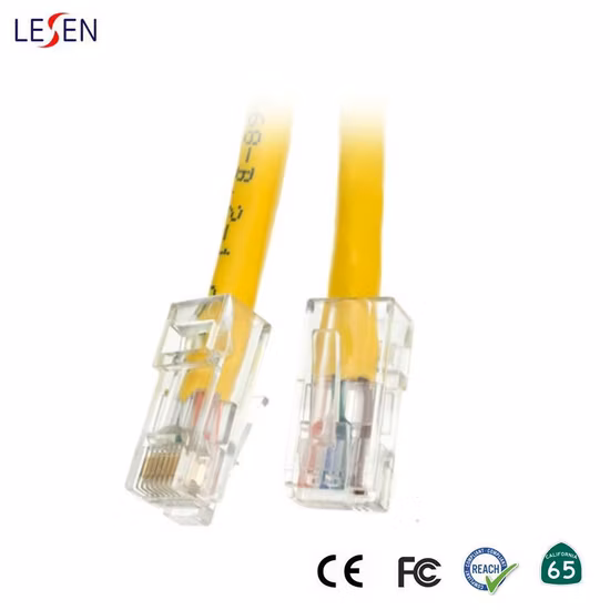 RJ45 Cat5e CAT6 8p8c Flat Ethernet 26AWG Patch Network LAN Cable