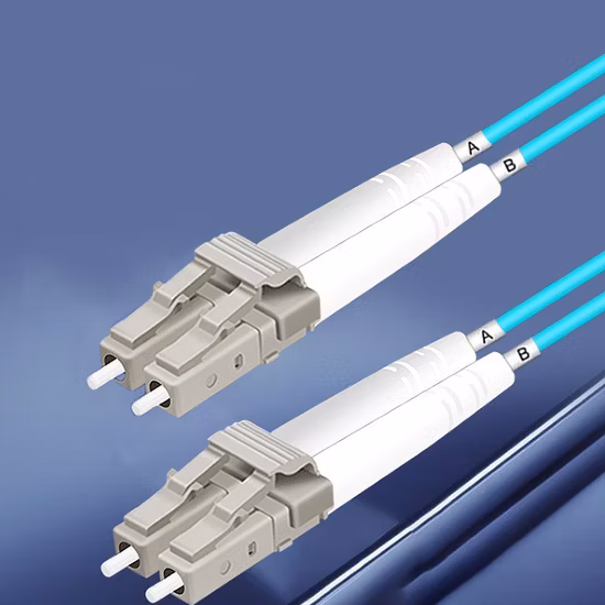 LC-LC Multimode Duplex Om3 3m 50/125 Fiber Optic Patch Cord
