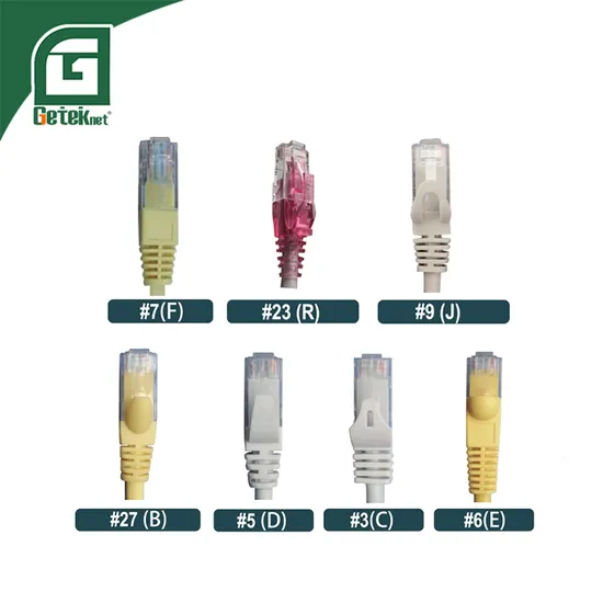 Fast Shipping 24AWG 26AWG Copper Cat7 Cat8 RJ45 UTP SFTP Network Cable CAT6A Cable Patch Cord