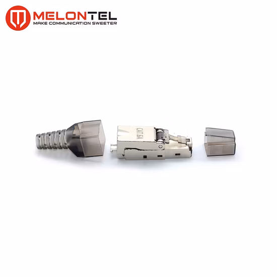 Cat. 6A Cat. 7 Toolless Type FTP STP Shield Modular Plug