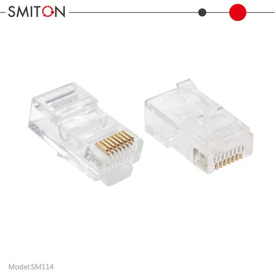 UTP RJ45 Connector Cat 6 Cat5 Modular Plug 8p8c Ethernet Cat5e CAT6 RJ45 Plug